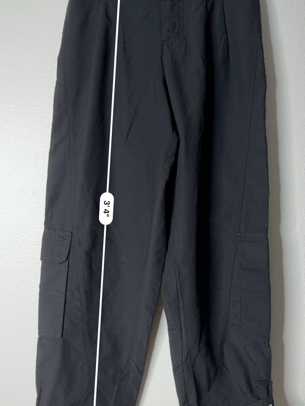 FP Movement by Free People Mesmerize Me Cargo Pant Size S  Black - Picture 9 of 16